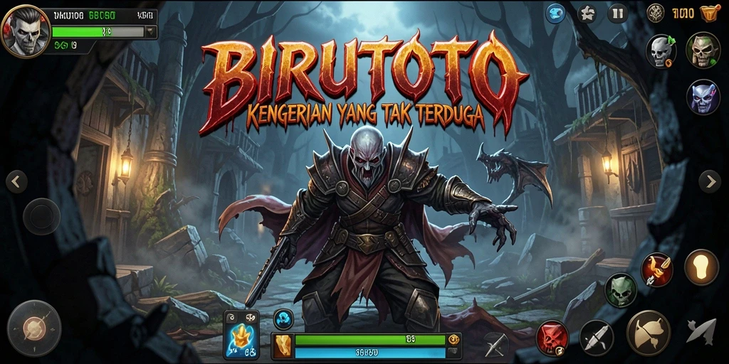 Screenshot menampilkan pemain terjebak dalam kegelapan penuh horor.