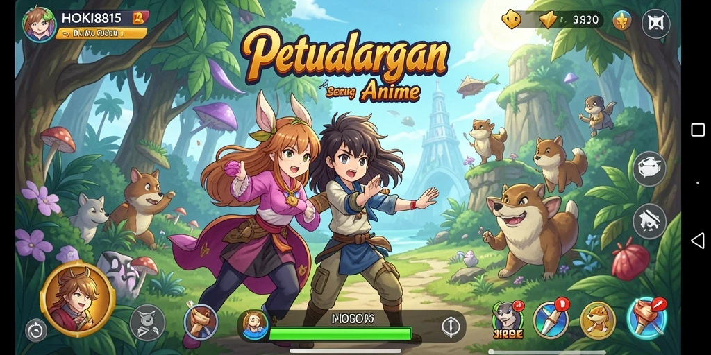 Tampilan gameplay HOKI8815 yang menakjubkan dengan aksi seru.