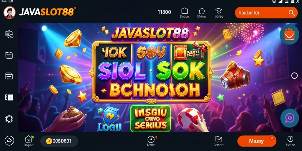Tampilan menarik dari gameplay <strong>JAVASLOT88</strong> yang seru dan mengasyikkan.