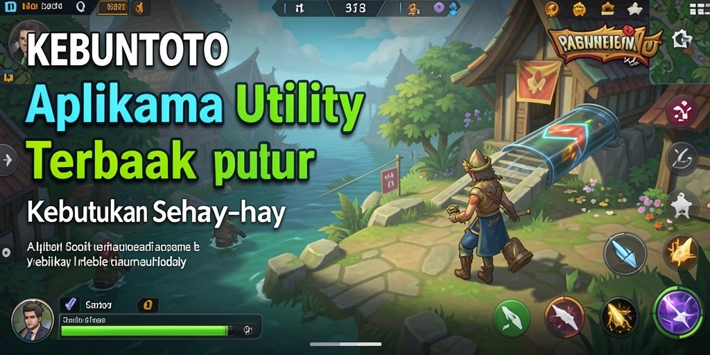 Tampilan antarmuka aplikasi KEBUNTOTO yang menarik dan ramah pengguna.