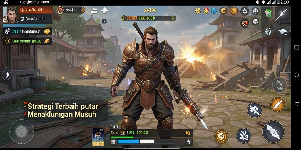 Tampilan gameplay strategis luar biasa dalam SVIP6.
