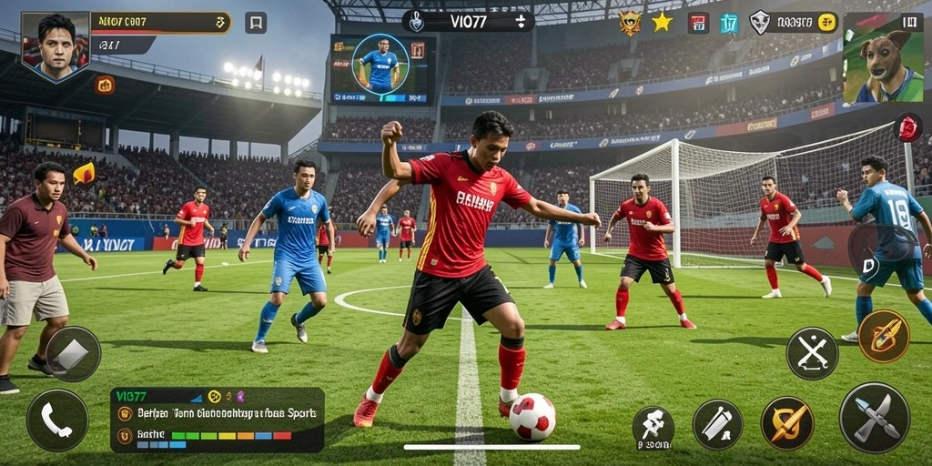 Tampilan gameplay VIO77 yang seru dan menarik dalam olahraga.