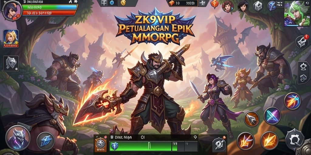 Gameplay epik ZK9VIP yang mengajak petualangan tanpa batas.